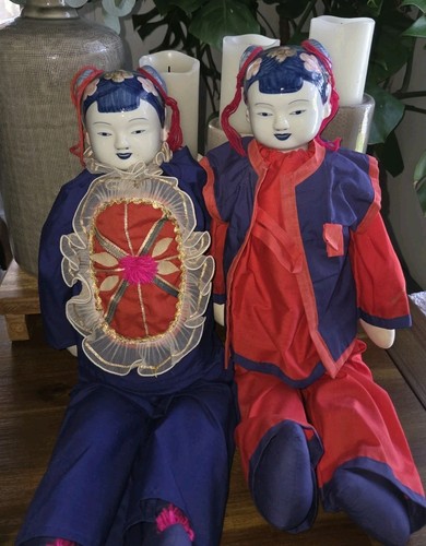Vintage chinese hand painted - vintage,