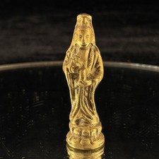 Antique Brass Guanyin Kwan Yin