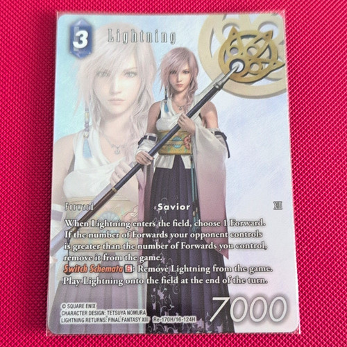 Final fantasy tcg lightning - tcg,
