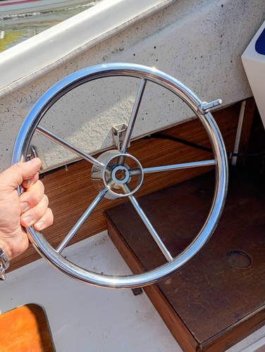 Boat steering wheel - boat,