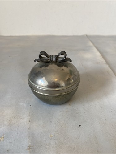 Vintage silver plated trinket - plated,