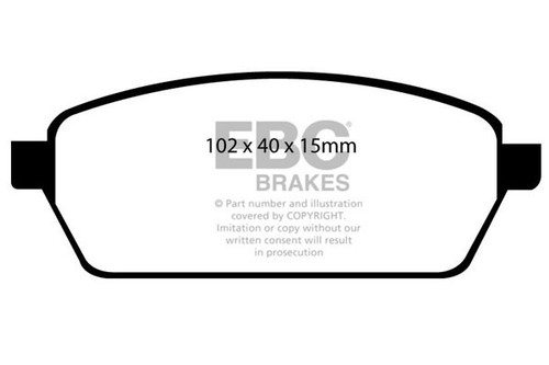 Ebc ultimax front - ebc, pads