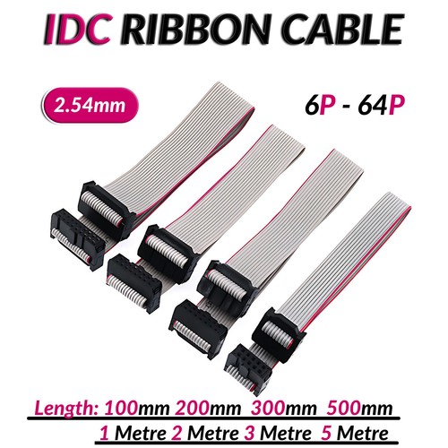 Idc box header - 2.54, ribbon