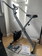 Opti Magnetic Folding Resistance Indoor Exercise Bike For Cardio Home Workout