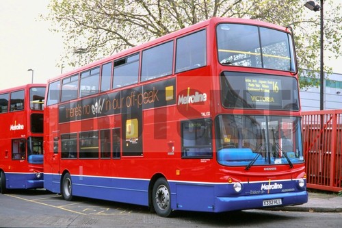 35mm slide metroline dennis - metroline,
