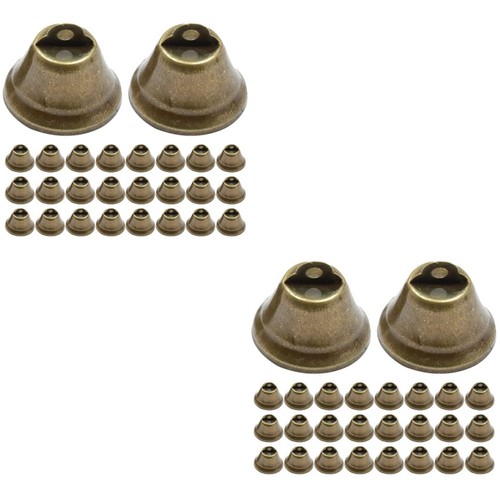 400pcs dark brown - 400pcs, bells