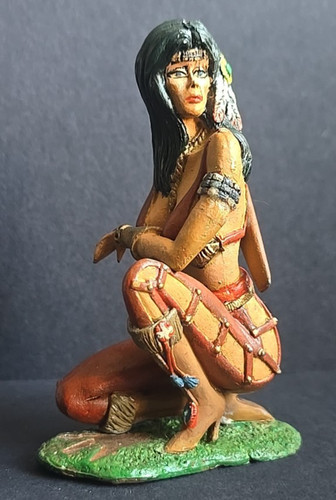 Pewter figurine - pewter,
