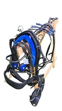 Leather Tiedown Driving Cart