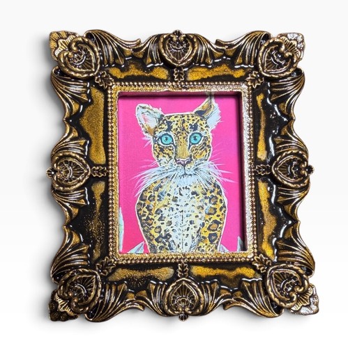 Leopard mini watercolor animal