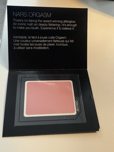 Nars orgasm mini blush sample - orgasm,