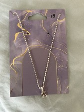 Necklace with 'R' Initial