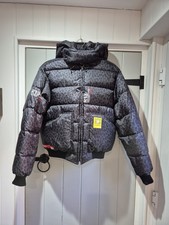 Ladies R13 Grey leopard Print