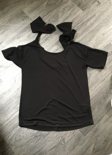 Ladies black blouse - ladies,