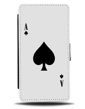 Ace of Spades Flip Wallet Case