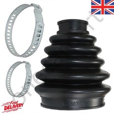 CV Joint Boot Kit Rubber Gaiter + 2 Clamps For Citroen Xantia, Break, 1993-2003