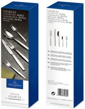Cutlery Set Tableware Kitchenware Stainless Villeroy & Boch Charles 30 Piece 