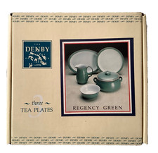 Denby Regency Green Tea Plates
