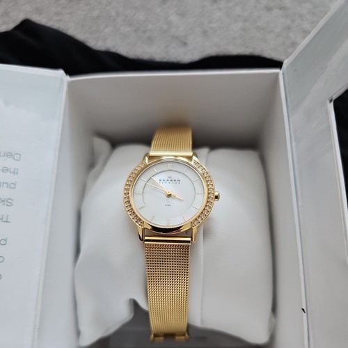 Skagen denmark ladies gold - skagen,