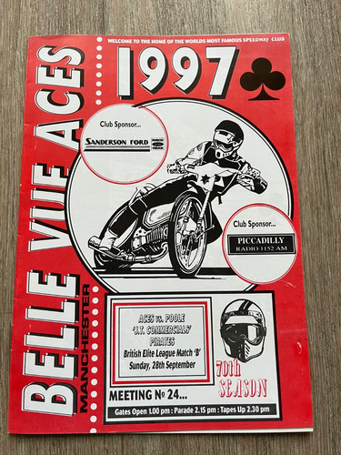 Belle vue aces speedway - belle,