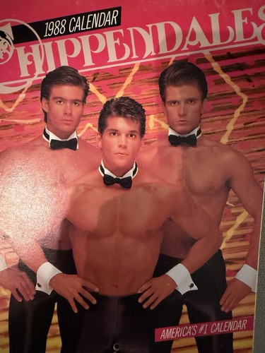 Chippendales 1988 calendar - chippendales,