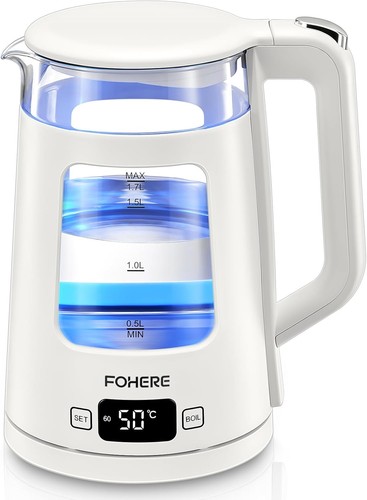 Glass electric kettle - 1.7l, 5