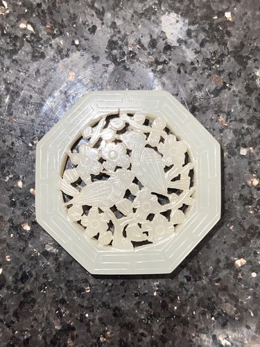 Hand carved jadeite pendant - jadeite,