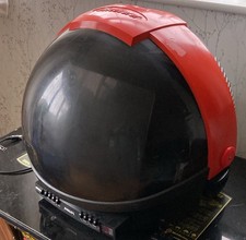 Vintage Philips Space Helmet Style TV Rare. Superb Condition With Remote Control