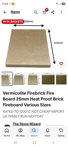 Vermiculite firebrick fire - firebrick,