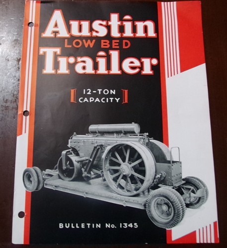 Austin low bed trailer ton - austin,
