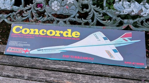 Concorde balsa model plane kit - plane,