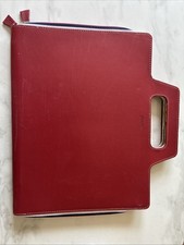 NEW Filofax leather zip