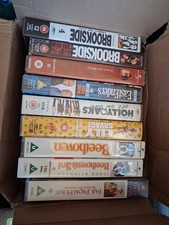9 Various VHS Video Tape