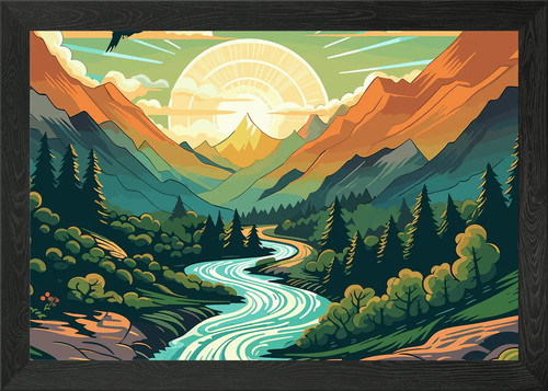 Beautiful valley mountain - valley,