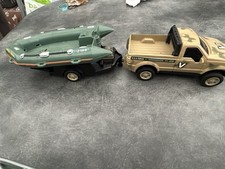 3 Army Flatbed Trucks
