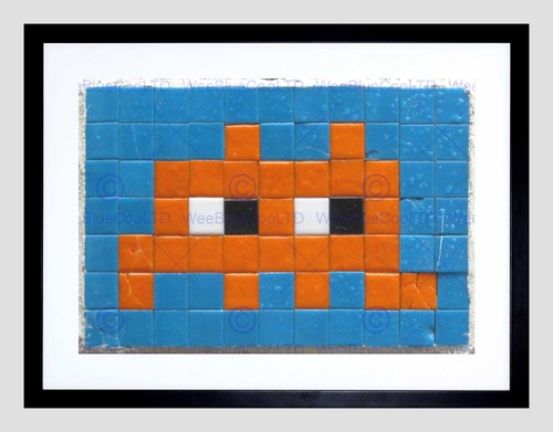 Pixel art monster - pixel, space
