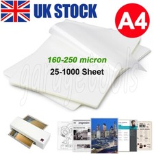 A4 Laminating Pouches Gloss