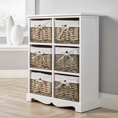 White wooden chest drawers - wooden, of