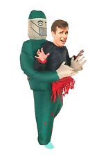 Adult Inflatable Surgeon Doctor Fancy Dress Costume Halloween Doctor Costume