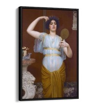 JOHN WILLIAM GODWARD, IONE -FLOAT EFFECT CANVAS WALL ART PRINT