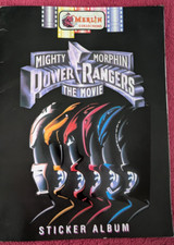 Mighty Morphin Power Rangers Movie Sticker Album 1995 - Good Condition