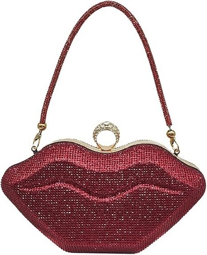 Women lip shaped purse - women,