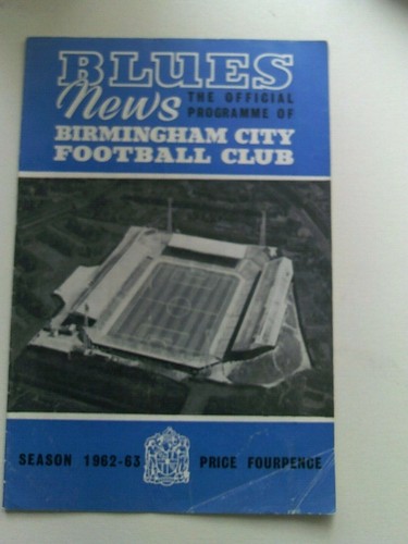 1962 birmingham city v - city,