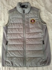 Zavetti Canada Padded Gilet Waistcoat Jacket Coat Grey Size LB