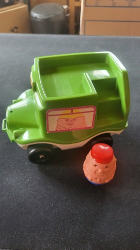Vintage 1970 weeble - weeble, green