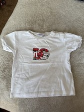 Baby Girl D&G Floral Print White Tshirt Size 6-9months
