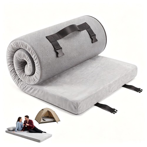 Foldable camping memory foam - foldable,