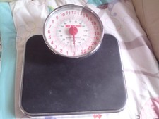 Vintage EKS Bathroom Medical Scales Large Working Retro Max 150 Kg / 23 Stone
