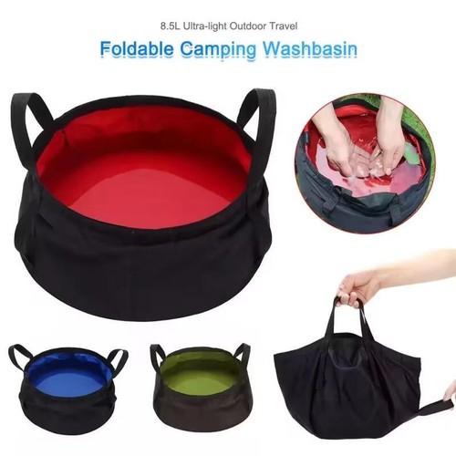 Folding water bucket - 8.5l,