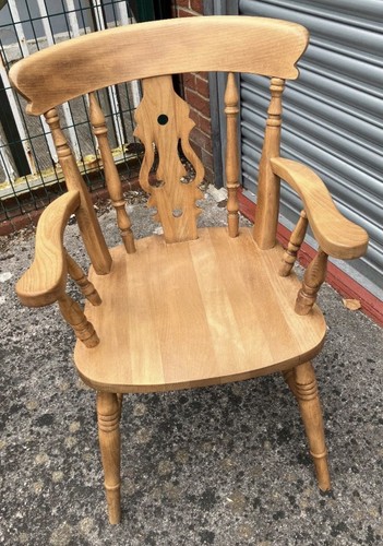 Pine carver chair - pine,