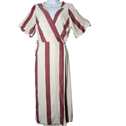Lulus burgundy cream striped - lulus,